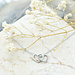 Day & Eve  Zilver ketting met hart verbinding
