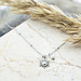 Day & Eve by Go Dutch Label Zilver ketting met parel en zonnetje