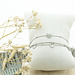 Day & Eve by Go Dutch Label Zilver armbandjes met hart