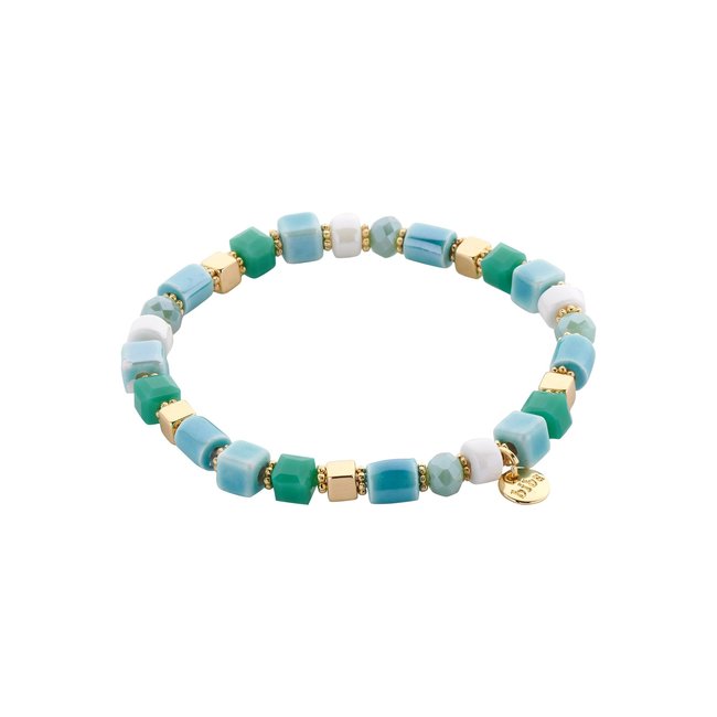 Biba Mint keramiek kralen armband