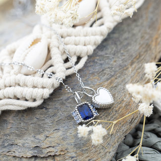 IXXXI Ketting met of zonder hangers blauw