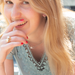 Day & Eve  Zilveren schakelketting met slot