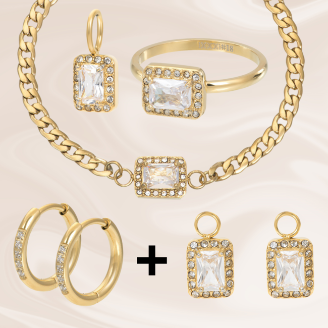 IXXXI Goud celebration set