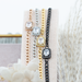 IXXXI Armband met crystal steen