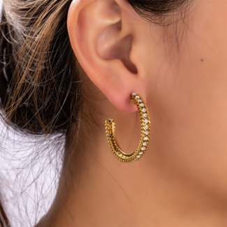 Day & Eve  Feest oorbellen