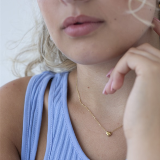 Day & Eve by Go Dutch Label Ketting hart goud