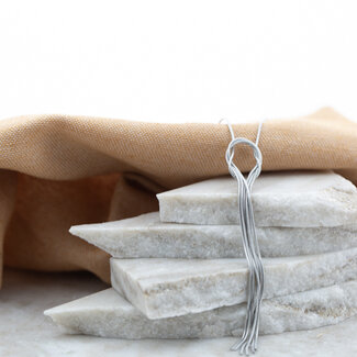 Day & Eve  Knoopketting zilver