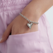 Beadle Schakelarmband met Groot Hart