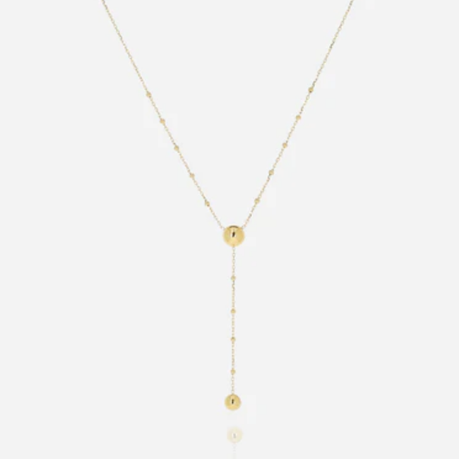 ZAG  Bijoux Trendy  Ketting met Bolletjes of tube