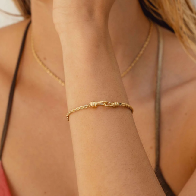 Bohm Paris Goud schakelarmband