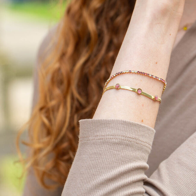 Day & Eve  Roze goud Armbandjes voor Elke Look