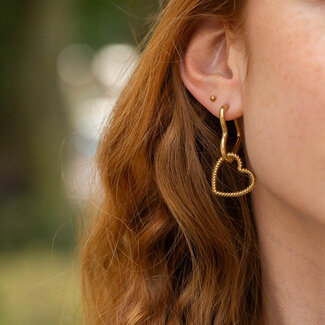 Day & Eve by Go Dutch Label Gouden dubbele harten