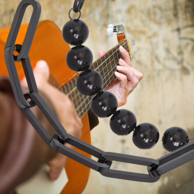 IXXXI Connect zwarte schakels, bedels en sluiting