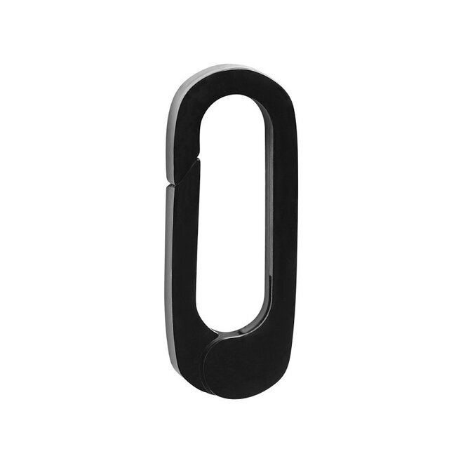 IXXXI Connect zwarte schakels, bedels en sluiting