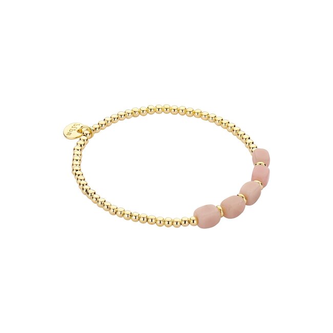 Biba Nude roze zalm armbanden