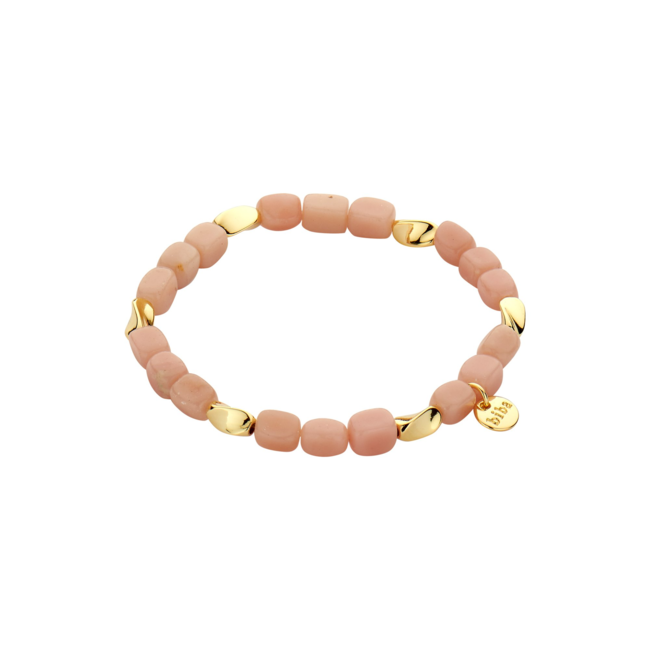 Biba Nude roze zalm armbanden