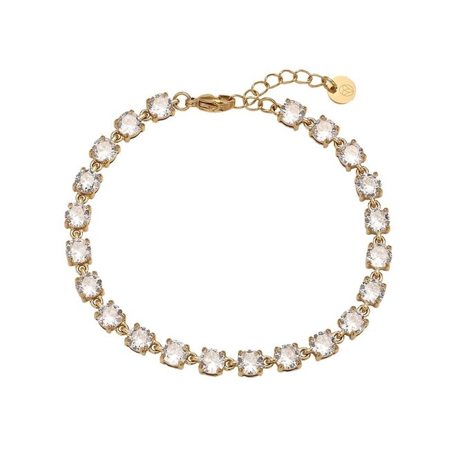 Beadle Stralen in stijl met Gouden armband glitter