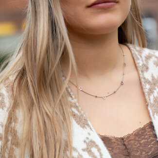 Day & Eve  Cute hartjes ketting