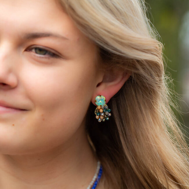 Biba Kralen oorbellen