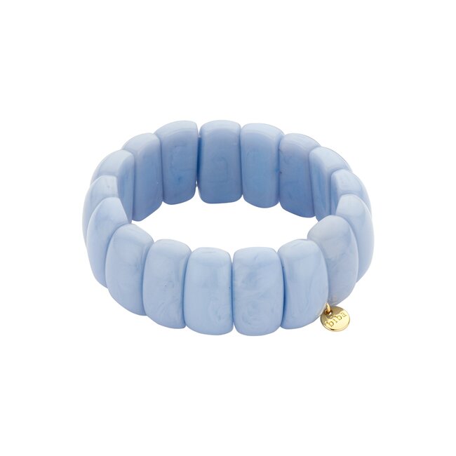 Blauwe of schelp armband