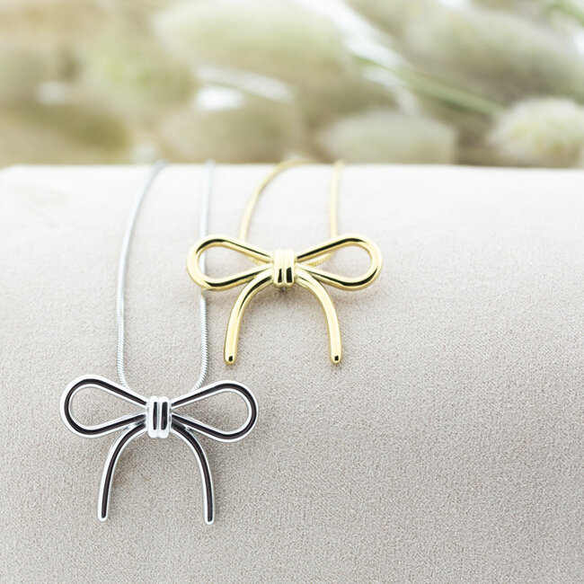 Ketting met bow strik