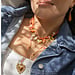 Beadle Oranje ketting