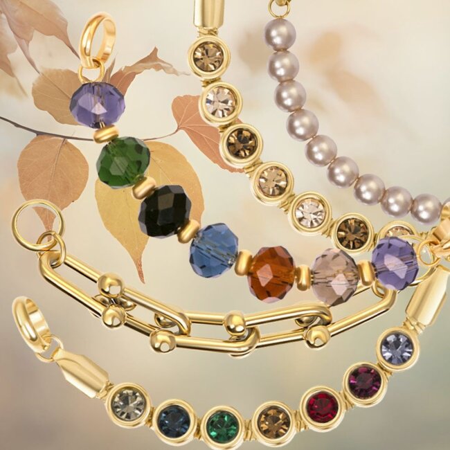 IXXXI Goud connect ketting