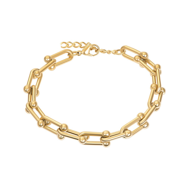 IXXXI Schakelarmband zilver of goud