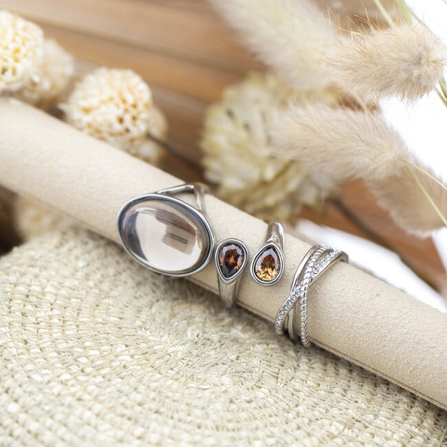 IXXXI Zilver fame ringen