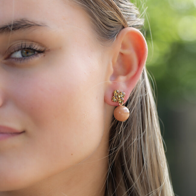 Biba Crystal oorbellen