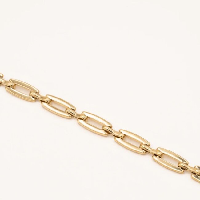 Bohm Paris Jouw nieuwe favoriete gouden schakelarmband