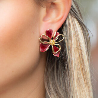 Day & Eve by Go Dutch Label Opvallende bloem oorbellen Day & Eve by Go Dutch Label Opvallende bloem oorbellen