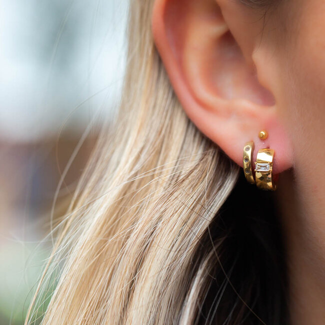 ZAG  Bijoux Chique gouden creolen oorbellen