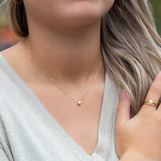 ZAG  Bijoux Tijdloze minimalistische subtiele hanger ketting