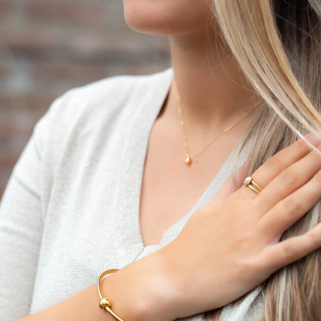 ZAG  Bijoux Tijdloze minimalistische subtiele hanger ketting