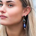 Biba Blauwe oorbellen