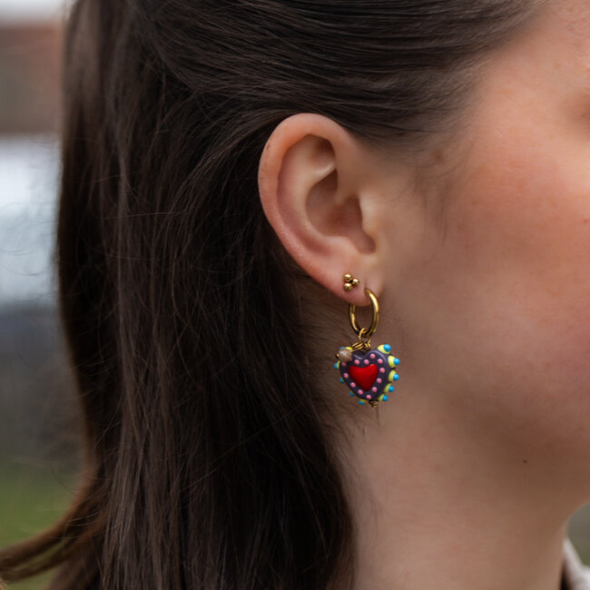 Biba Multicolour Heart