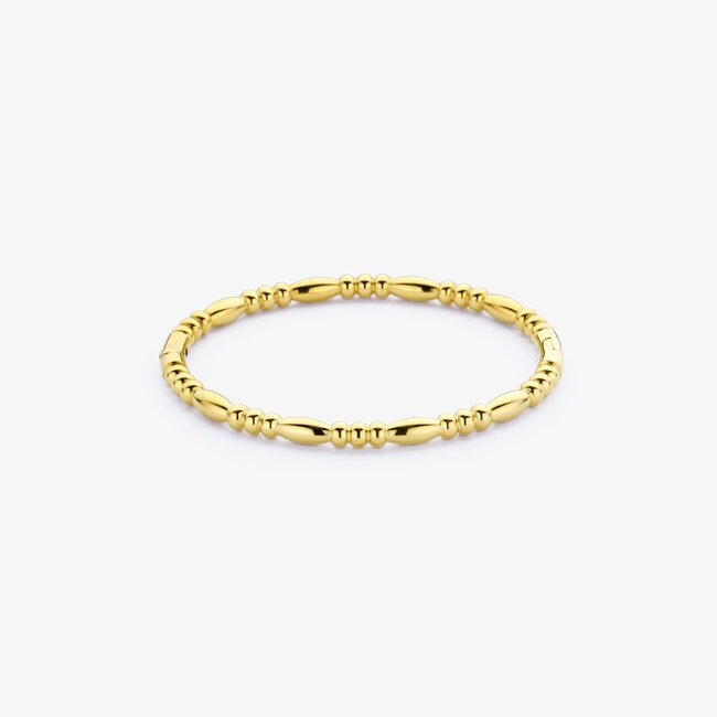 Armband donut smiley, hartjes of bangle