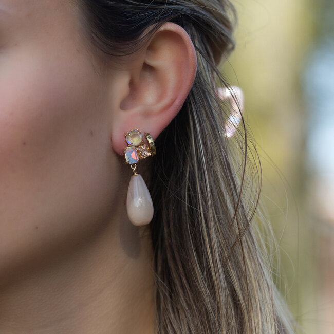 Biba Oorbellen met mooie druppel