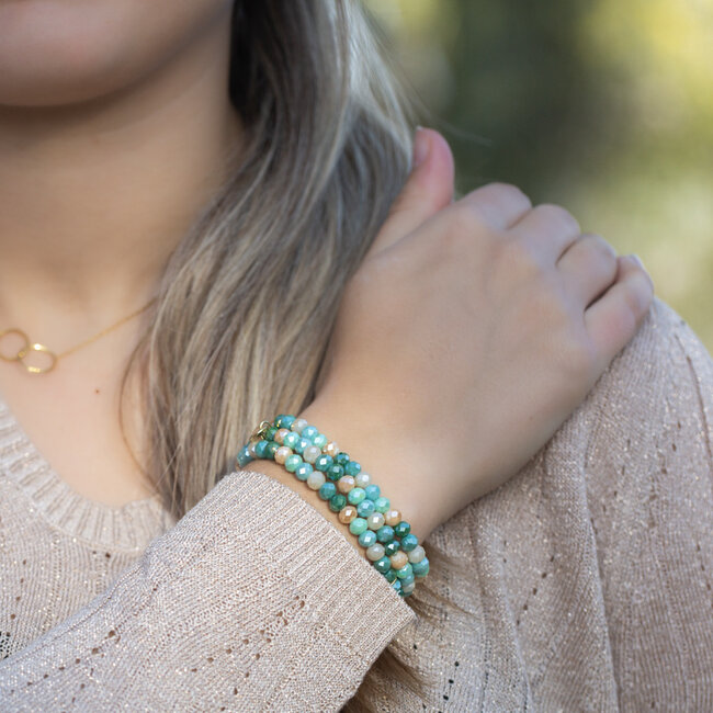 Biba Into the ocean zeegroene armbandjes of met zeester