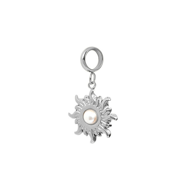 Sunset soul bedel schelp, zon of palmboom