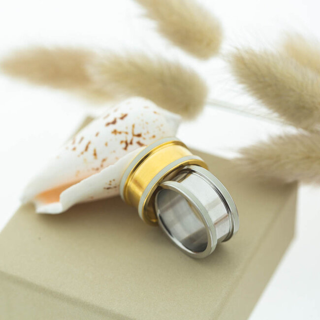 Basisring goud of zilver