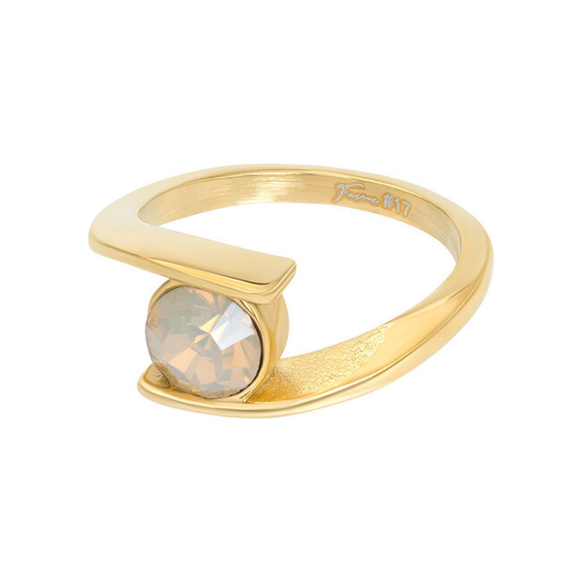 Goud fame ringen Stainless steel