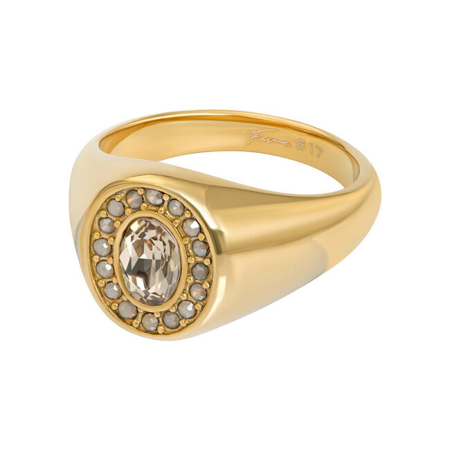 Goud fame ringen Stainless steel