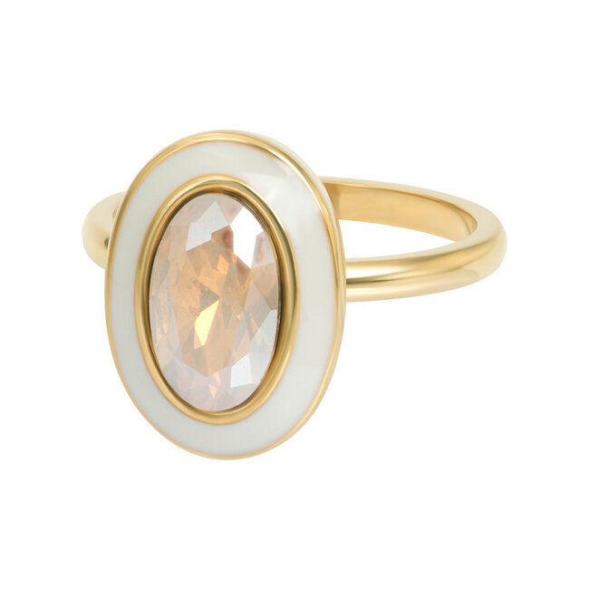 Goud fame ringen Stainless steel