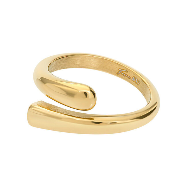 Goud fame ringen Stainless steel
