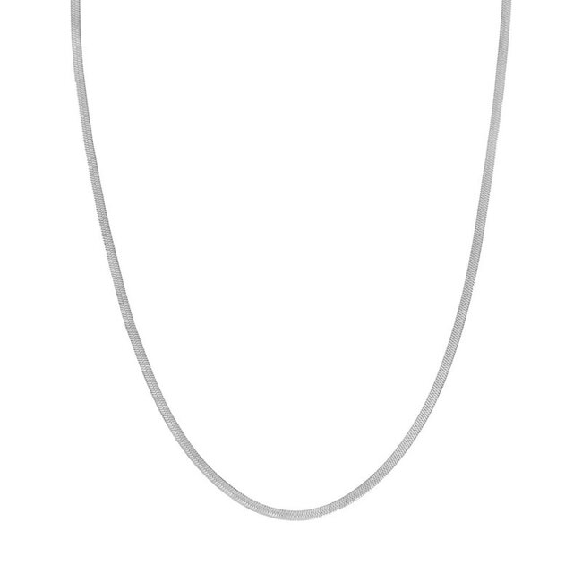 IXXXI Kettingen zilver schakel of hartjes