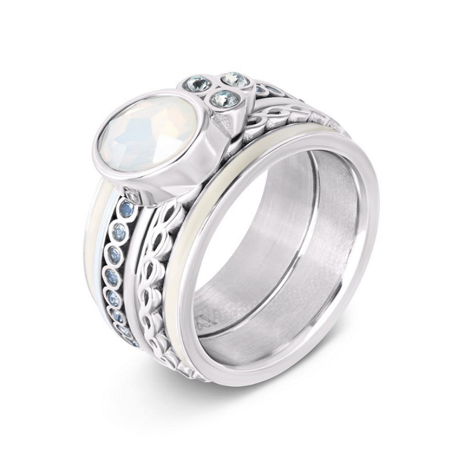 IXXXI Complete ring  mariposa in zilver goud of rosegoud -