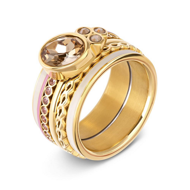 IXXXI Complete ring  mariposa in zilver goud of rosegoud -