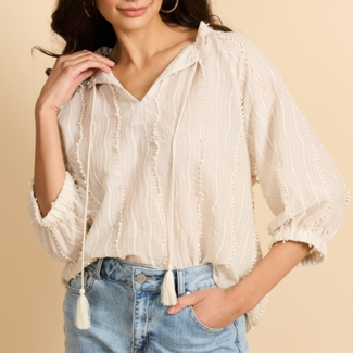 Luchtige, vrouwelijke top